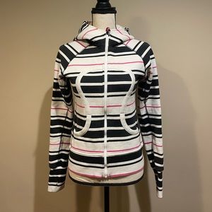 Lululemon Striped Scuba Hoodie